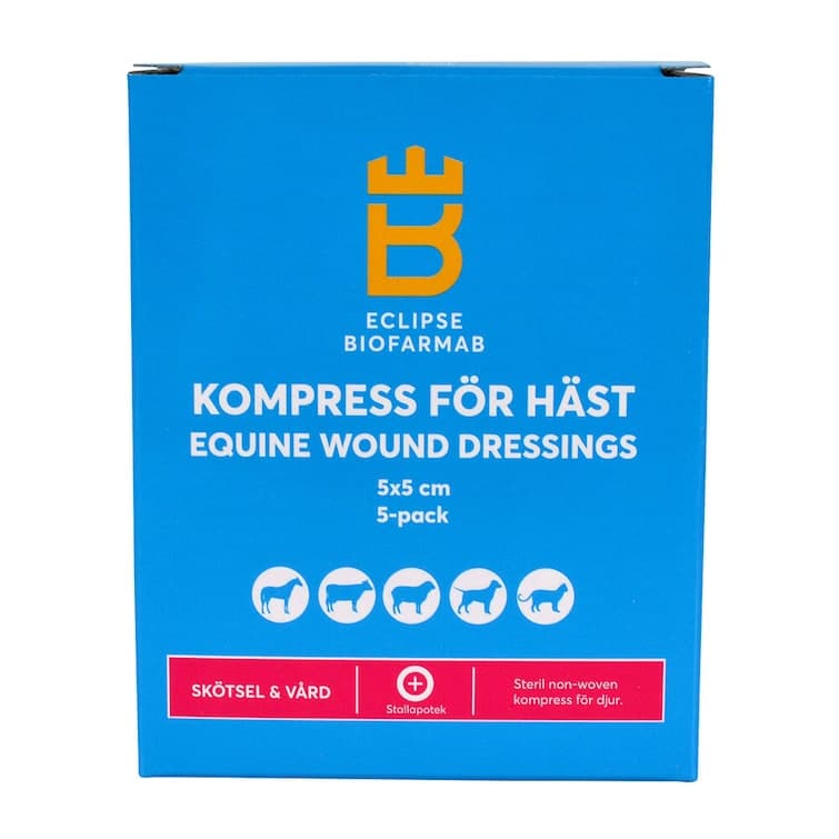Kompresser, 5-pack, Eclipse Biofarmab