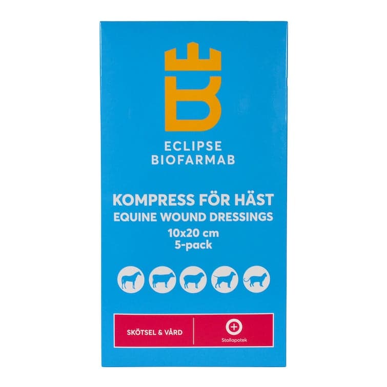 Kompresser, 5-pack, Eclipse Biofarmab