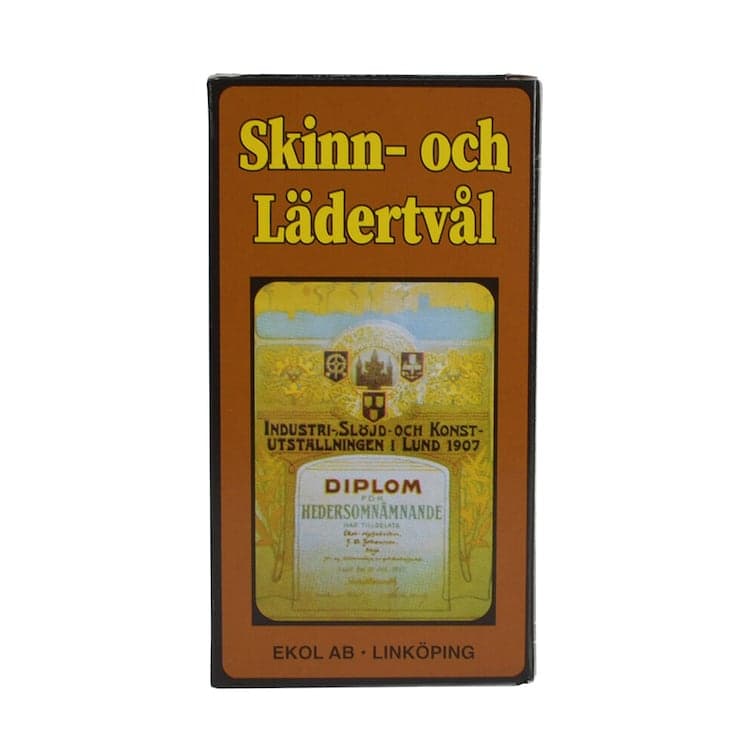 Skinn- & lädertvål, 225g, Ekol