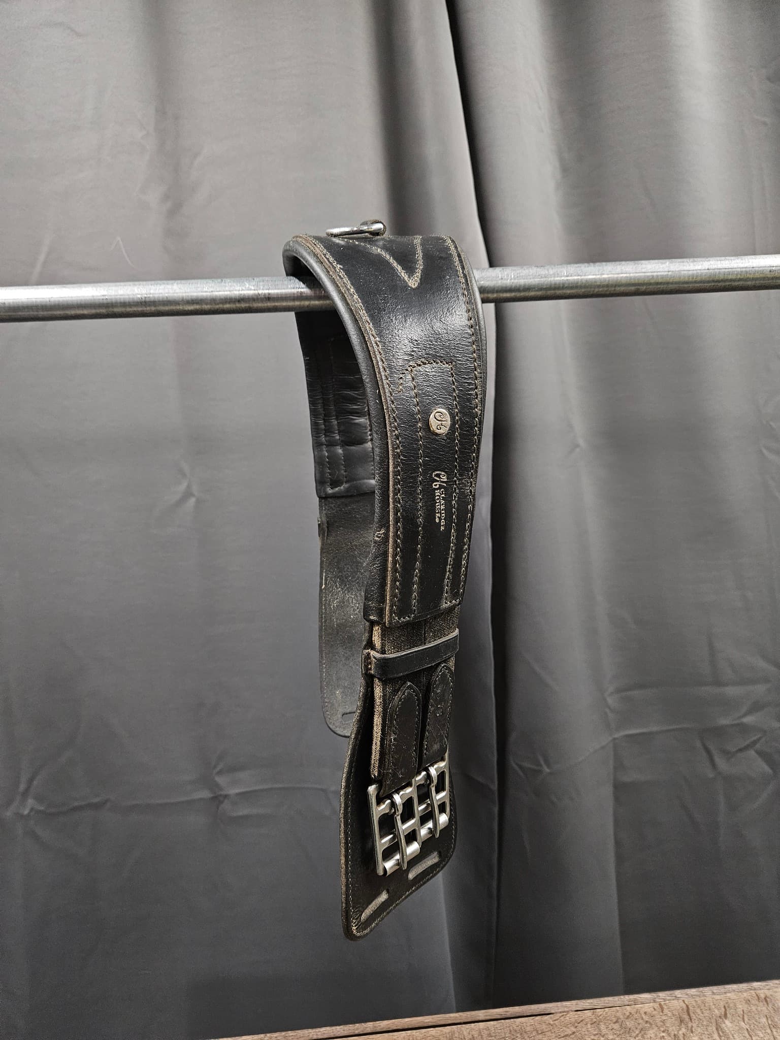 Lädergjord, 75 cm, Claridge House